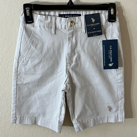 U.S. Polo Assn. Other - U.S. Polo Assn. Cream Shorts NWT Boy